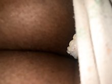 A Sri Lankan woman reveals her intimate area