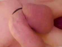 My spouse masturbates while using two dildos on his anus for pleasure