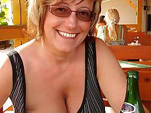 Blonde mature exposed